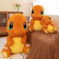 thumbnail image 2 of Cute Charmander Plush Doll Anime Pokemon Kawaii Large Stuffed Toys Soft Plushies High Quality Fill Christmas Gifts For Girl Boy, 2 of 5