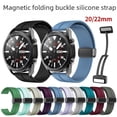 thumbnail image 2 of Adecuado para Samsung Galaxy Watch 4 5 Huawei GT3 Correa con hebilla plegable magnética universal, 2 of 6