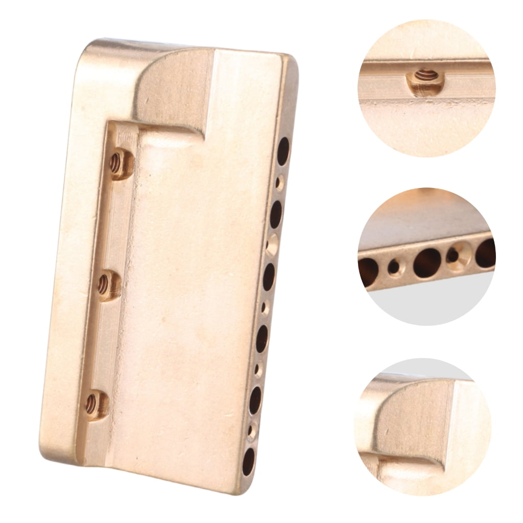 Tremolo Bridge Block Guitar Brass Block Electric Guitar Replacement Parts