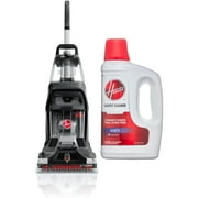 Hoover PowerScrub XL, Upright Carpet Cleaner Machine, FH68010, 1 Count, New Condition & Hoover Oxy Carpet Cleaner Solution and Stain Removal, 50 oz., AH31986, New