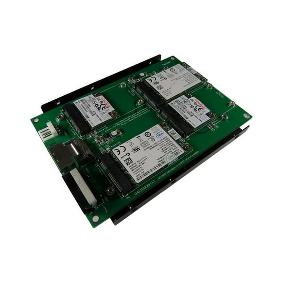 Mini SAS SFF-8087 to mSATA x 4 with 3.5 Inch Frame