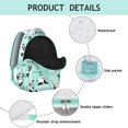 thumbnail image 4 of Cute Panda Print Backpack - Durable School Bag for High School & College, Water-Resistant Bookbag with Padded Straps, Roomy for Books & Essentials, 4 of 6