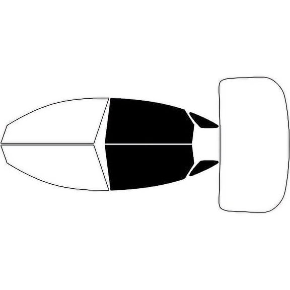 Avery Dennison NR Nano Ceramic IR Window Tint Kit Compatible with Hyundai Ioniq 6 2023-2025 - Back