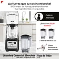 thumbnail image 2 of Licuadora Silenciosa 3000W + Vaso Extra De Repuesto Bogner BSSB01-B283REF, 2 of 11