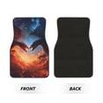thumbnail image 2 of Vsdgher Red And Blue Fire Cloud Dragon Car Foot Mat Set of 4 Pieces Universal Floor Liner Car Accessories Fits Most Cars, Trucks, Vans, sedans, SUV, 2 of 7