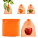 thumbnail image 1 of Uxcell 100 Pack Fruit Protection Bags - 6x8 Inch Fruit Netting Bags with Drawstring Apply to Plants(Orange), 1 of 7