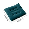 thumbnail image 3 of Hmgxay Comfortable Plush Seat Cushion, Short Plush Thick Chair Cushion, College Student Butt Cushion, Teacher Stool Plush Office Cushion(19.7x19.7 Inches), 3 of 6
