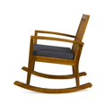 thumbnail image 2 of Noble House Montrose Outdoor Acacia Wood Rocking Chair in Teak, 2 of 5