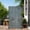 Evergreen, variant on TopComfy Privacy Screen Outdoor 60" Freestanding Privacy Panel with Stand, HDPE Decorative Privacy Fence with Louver Pattern, Privacy Screens for Outside, Balcony, White