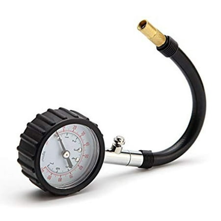 Heavy Duty Tire Press Pressure Gauge Accurate Monitor Reading Large 2