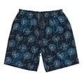 thumbnail image 3 of Uemuo Dandelions Pattern Men's Swim Trunks Hawaiian Beach Bathing Suit Swimsuits Beach Quick-Dry Shorts with Pockets-Medium, 3 of 9