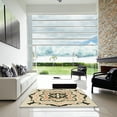 thumbnail image 6 of Ahgly Company Indoor Rectangle Patterned Vanilla Gold Area Rugs, 8' x 10', 6 of 6
