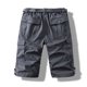 thumbnail image 4 of Multi Bolsillo Cargo Pantalones para Hombres Estiramiento Casual Cordón Clásico Pantalones Cortos de Verano con Bolsillos Múltiples, Pantalones Cortos de Cintura Elástica, 4 of 4