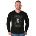 thumbnail image 5 of Funny Locals Only Grim Reaper Skull Long Sleeve TShirt Men Women Brisco Brands L, 5 of 5