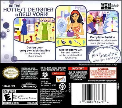 Pre-Owned Imagine Fashion Designer New York (Nintendo DS