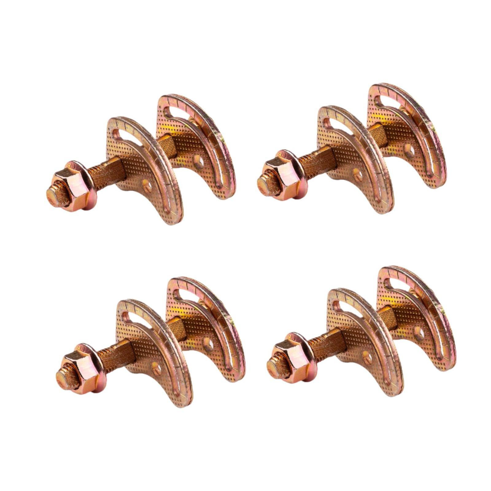 funtasica 4 Pieces cam Bolt Kit KR0026 Stable Performance Sturdy Professional Easy to Install Assembly Accessories Direct Replacement