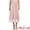 Pink, variant on DARING DIVA Women's A-Line Silk Cocktail Wedding Midi Dress Small Black