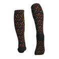 thumbnail image 2 of Bixox Berries Print Compression Socks,Compression Socks Women & Men Circulation for Medical,Running,Athletic, 2 of 7