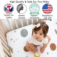 thumbnail image 3 of Sweet Jojo Designs Space Galaxy Boy Fitted Crib Sheet, 3 of 6
