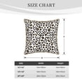 thumbnail image 2 of KLL Heart Leopard Decorative Throw Pillow Covers Velvet Soft for Couch Sofa Bedroom Living Room Outdoor (No pillow core)- 18"x18", 2 of 5