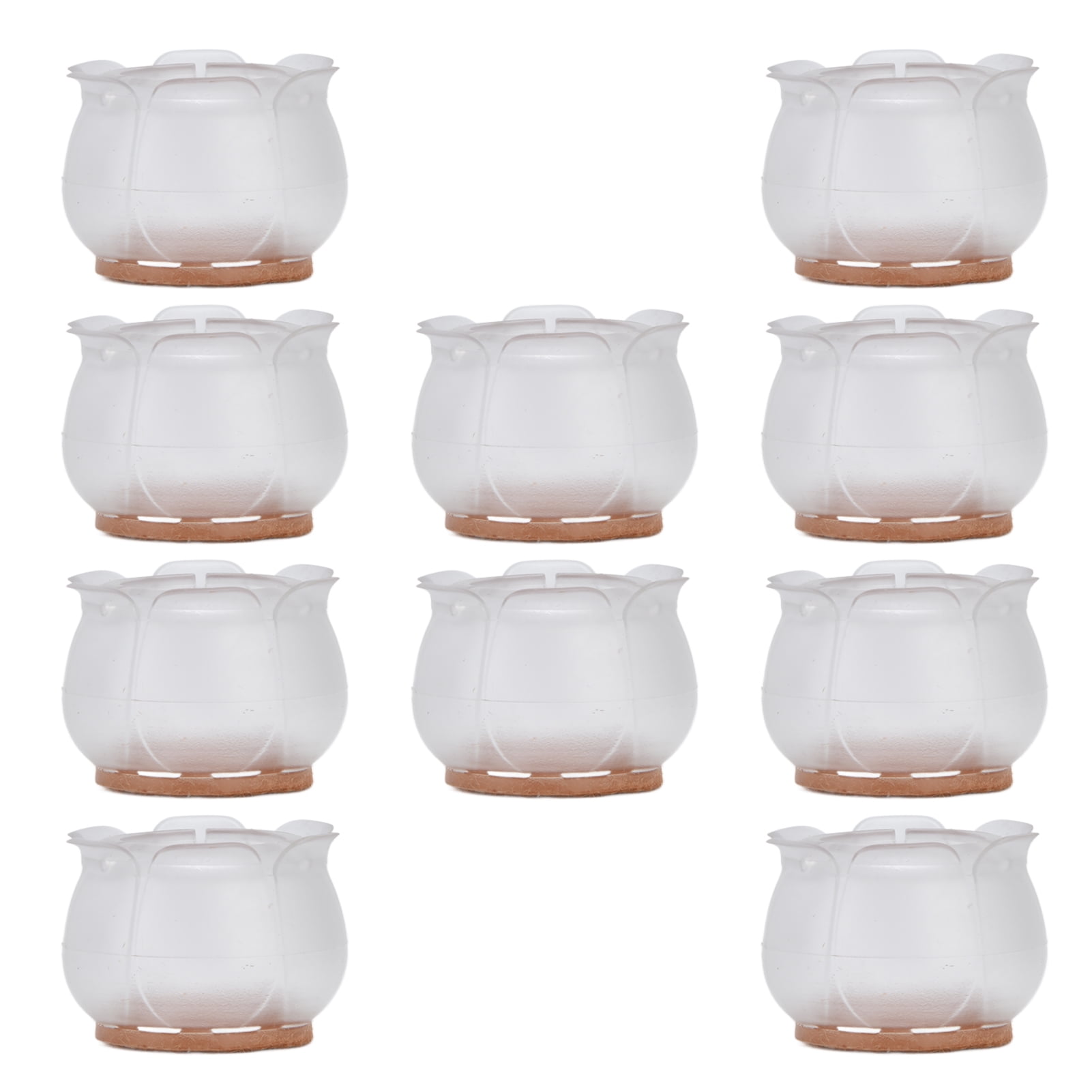 Table Leg Cover, 10PCS Chair Leg Protector Wear Resistant For Dining