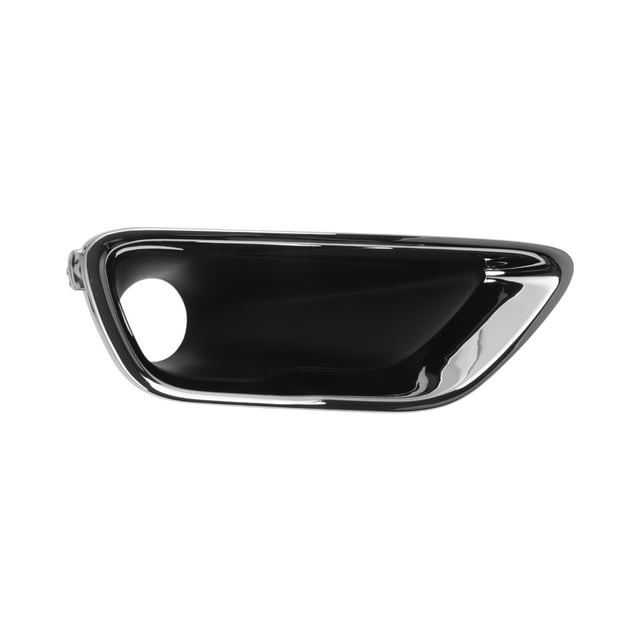 Cubierta de Inserción de Luz Antiniebla de Parrilla Frontal Inferior Única Bargains No.68261710AA para Jeep Grand Cherokee 2016-2021 Tono Negro/Plateado ABS 1 Pcs Frontal Derecho