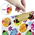 thumbnail image 3 of FMSHPON Colorful Ladybugs Clipboard Hardboard Wood Nursing Clip Board and Pull for Standard A4 Letter 13x9 inches, 3 of 5