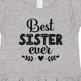 thumbnail image 4 of Inktastic Best Sister Ever Gift Girls Toddler Dress, 4 of 5