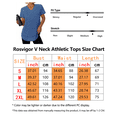 thumbnail image 6 of Rosvigor Womens Workout Tops V Neck T Shirts Comfy Athletic Shirts Loose Women Activewear Top for Gym Running Yoga, 6 of 7