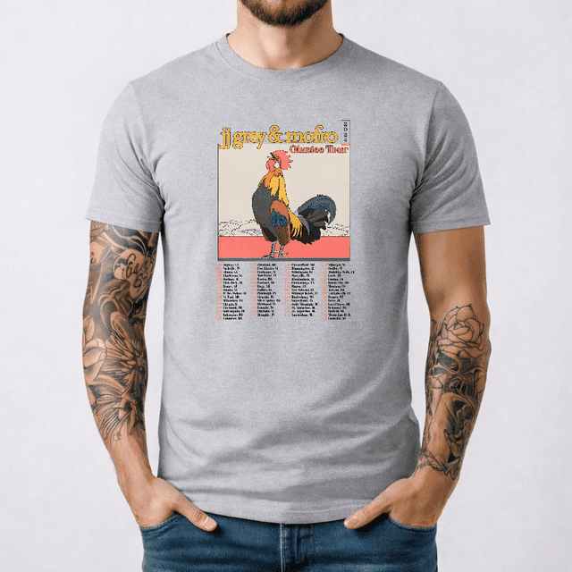 Jj Grey Mofro Band Tour 2024 Collection Cadeau pour Fan T-shirt