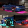 thumbnail image 5 of LEDGlow Million Color Slimline Car Underbody Lighting Kit & Wheel Well Combo, 5 of 6