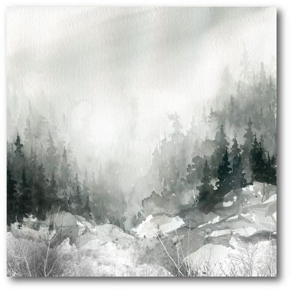 Courtside Market WEB-WW267-30x30 30 x 30 in. Dusk on the Mountain Gallery-Wrapped Canvas Wall Art