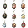 thumbnail image 2 of DIY Embroidery Flower Women Chain Necklace Sewing Handmade Jewelry Creative Gift, 2 of 12