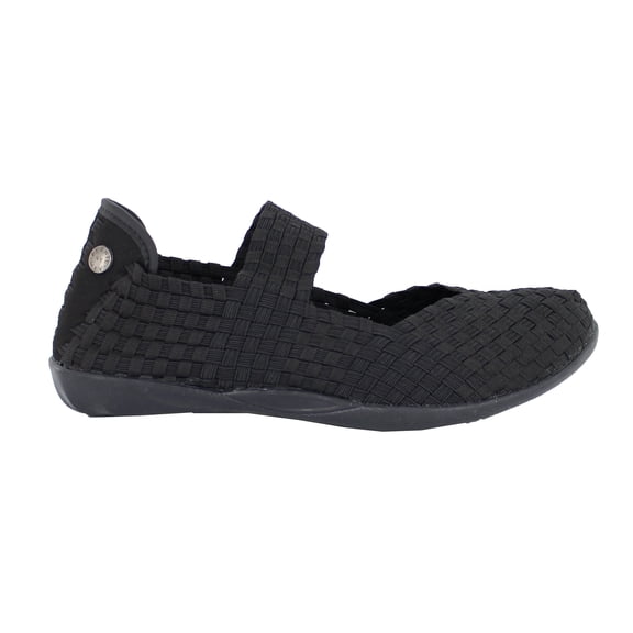 Bernie Mev Women’s Prima Woven Mary Jane Comfort Flats Shoes