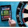 thumbnail image 3 of Unicorn Smartboard Bristle Dartboard - Bristle Board with Bluetooth LE Technology - 6 Steel-Tip Darts Included - 12 Players - Multiple Game Options - Online and Solo Play with Scorebuddy App, 3 of 5