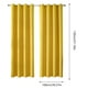 thumbnail image 3 of RKSTN blackout curtains Curtains Curtain Panel Pair 39 Inch X 51 Inch Curtain Overlay Elegant Curtains For Bedroom, 3 of 8