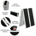 thumbnail image 4 of OMECAL 6' Wheelchair Ramp, 6ft Portable Aluminum Mobility Ramp Multifold, 4 of 7