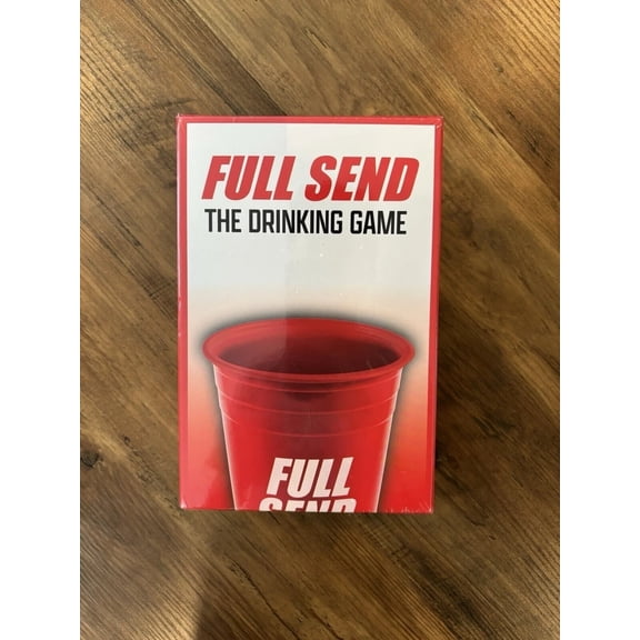Full Send The Drinking Game, By Nelk, W/ Full Send Cup, Gift Ideas