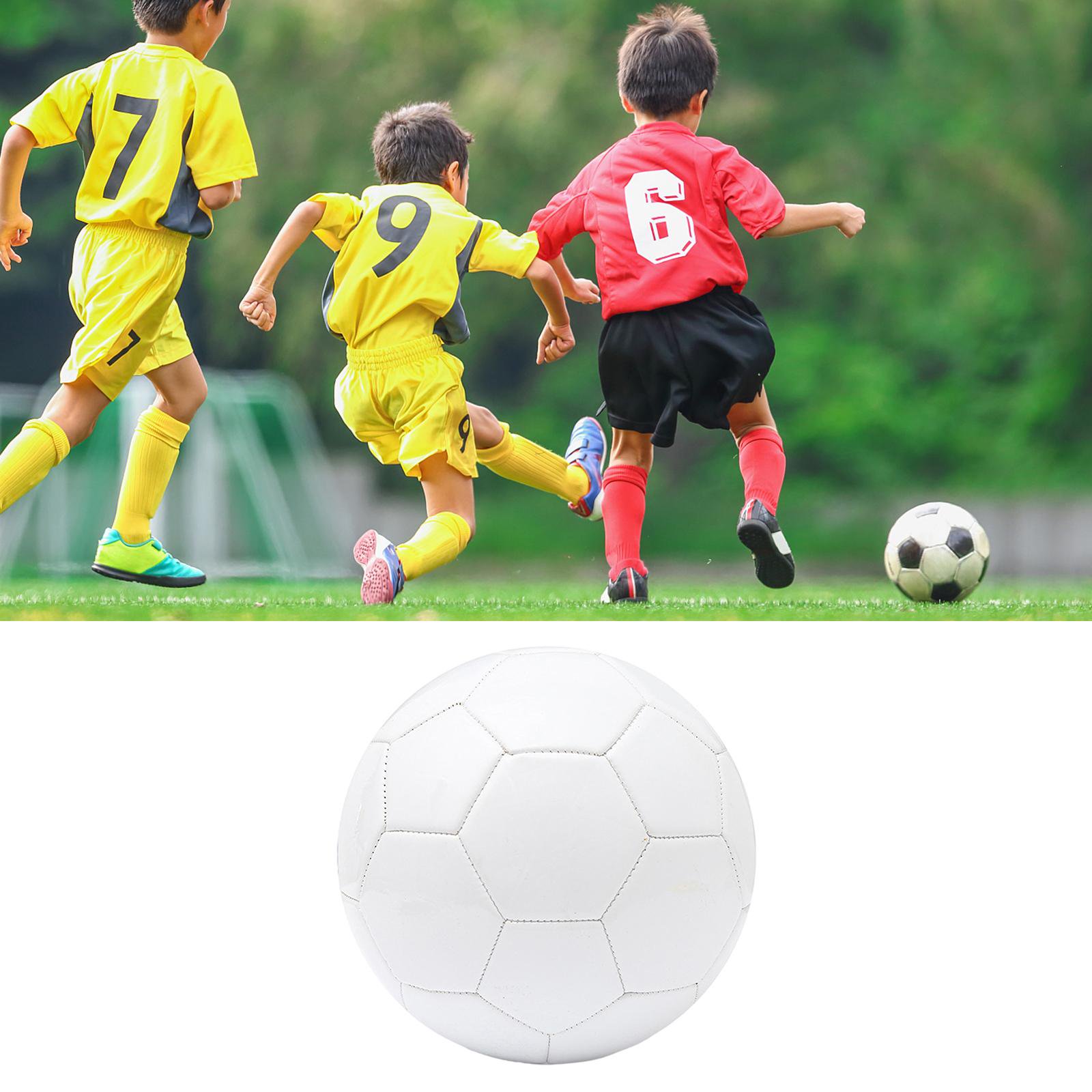 Ballon De Football Courbe Taille 5 - Pour Enfants, Effet Courbe Facile - Avec Pompe - Cadeau Jeu Extérieur