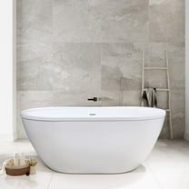 Speare 60 Inch Acrylic Double Ended Freestanding Tub