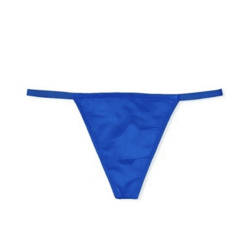 Victoria'S Secret Thongs  Cotton Thong Panty Faded Denim Blue - Womens ·  Clean Livin Life