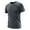 GY1, variant on Fashion Top for Men - Men's Thin Ice Silk Quick Drying Short Sleeve T-Shirt Athletic Sportswear Casual Comfort Lightweight Activewear Top T-shirt,White,6XL