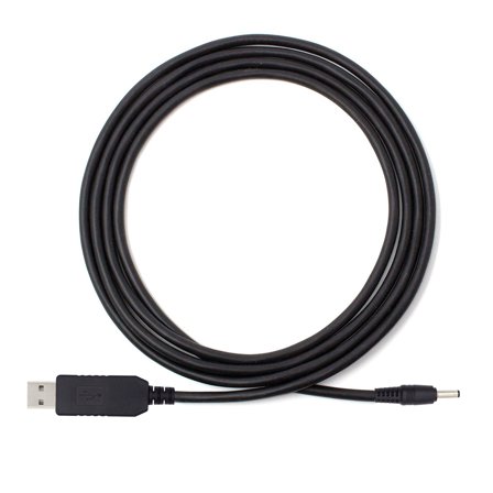 CY USB 2.0 Type-A DC 5V to DC 12V 3.5x1.3mm Voltage Riser Boost Power Plug Barrel Connector Cable 100cm