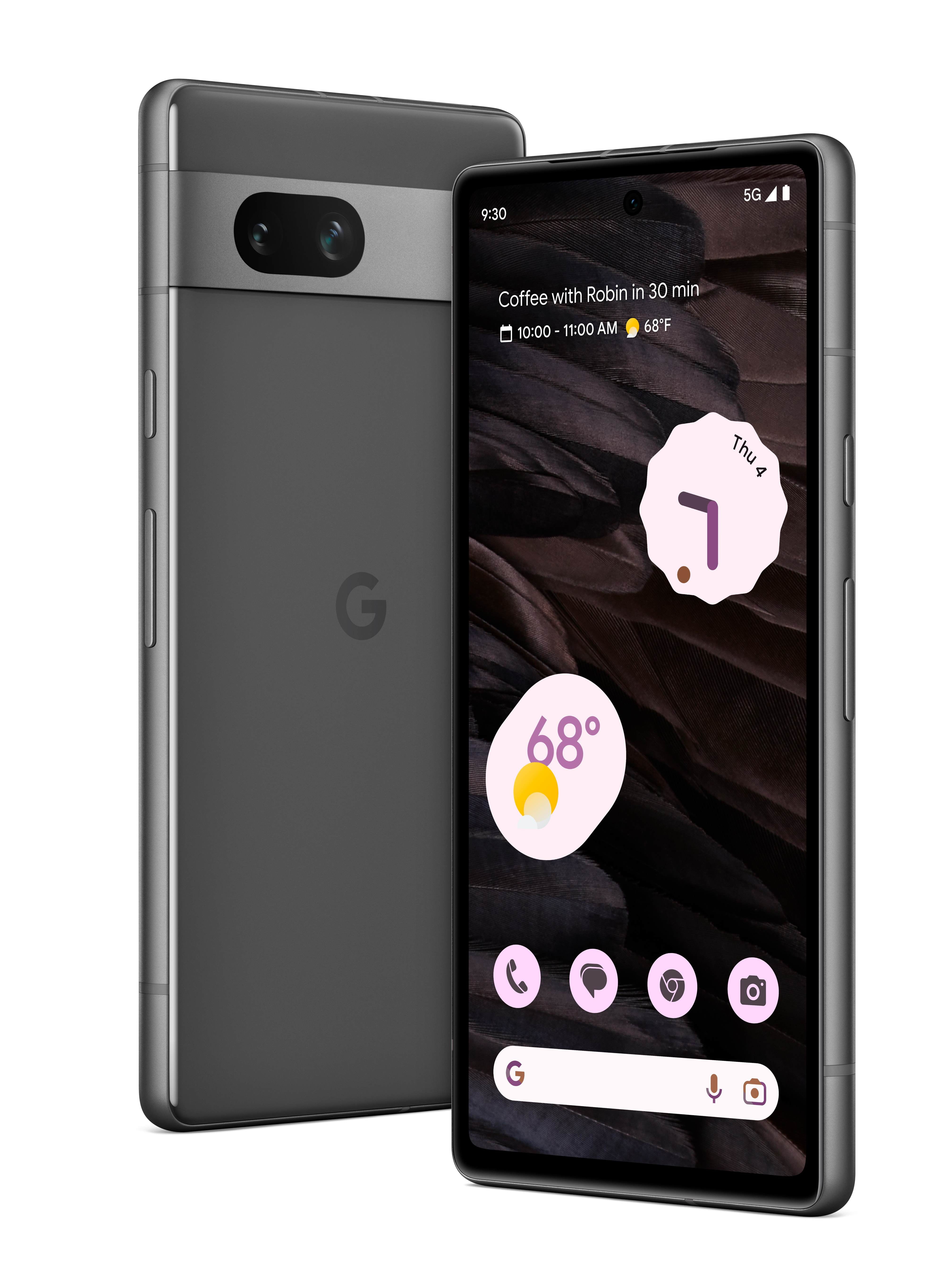 AT&T Google Pixel 7a - 128 GB Charcoal - Walmart.com