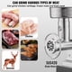 thumbnail image 4 of VEVOR Picadora de carne eléctrica Capacidad de 9 libras/min industrial de encimera con Cuchilla, 4 of 9