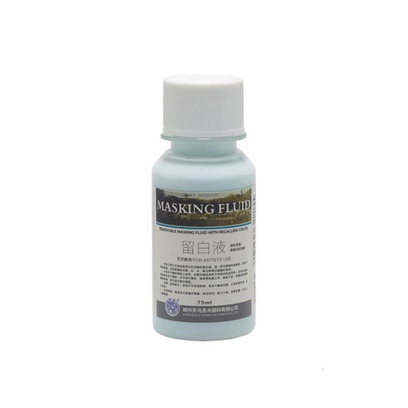 Ywmsfl White Watercolor Leave Blank Liquid Watercolor Masking Fluid Art Tools Watercolor Painting Cleaning Liquid Art Supplies