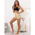 thumbnail image 5 of Unique Bargains Women's Butt Lifter Boyshorts Shapewear Panties with Hooks Closure S Beige, 5 of 6