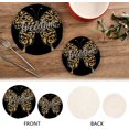 thumbnail image 3 of SKYSONIC Unique Butterfly Pot Holders Trivets, 2 Pcs Heat Resistant Trivets,Leopard Cotton Thread Weave Mats for Hot Pads Pans Pot Bowl Teapot for Kitchen Decor, 3 of 7