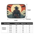 thumbnail image 4 of LNWH Samurai Sunset Pattern Laptop Sleeve, Notebook Computer Pocket Tablet Briefcase Carrying Bag, 10 inch Laptop Case, 4 of 8