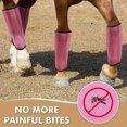 thumbnail image 5 of 4Pcs Horse Fly Boot Breathable Meshes Horses Leggings Protective Cover Leg Wraps Horse Equipment for Preventing Flies, 5 of 7